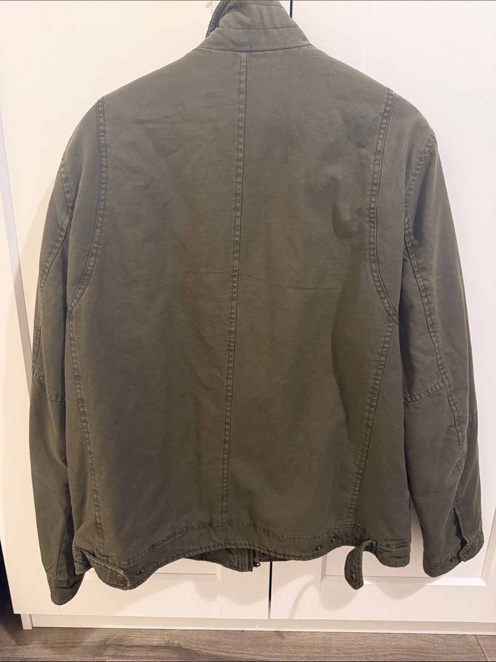 Levi's Men's Olive Green Military Field Jacket - Picture 3 of 3